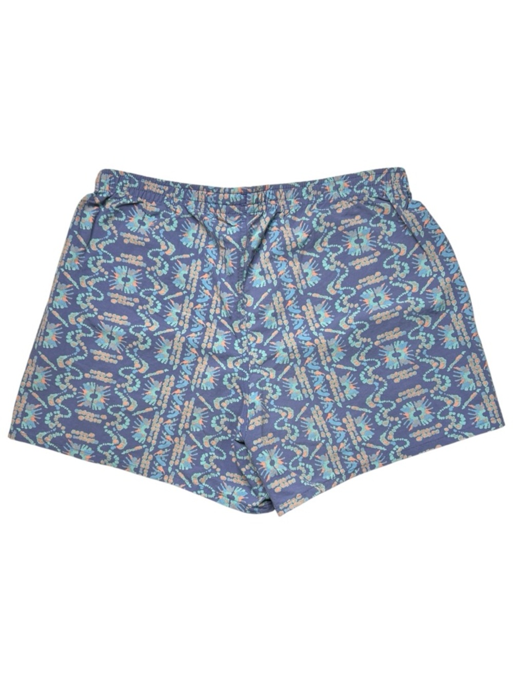 Patagonia Baggies Shorts 5" Current Blue Tropical Print Medium - Picture 4 of 11